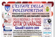 La Polisportiva San Nazari al secondo Trofeo Città di Varazze