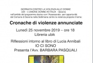 Barbara Pasquali presenta «Io ci sono» il nuovo volume di Lucia Annibali