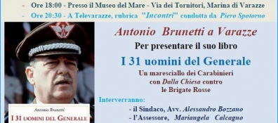 Calorosa accoglienza a Varazze per il maresciallo Antonio Brunetti
