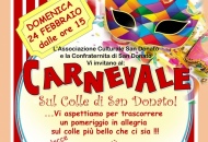 Carnevale sul colle di San Donato. Tradizionale appuntamento a Varazze