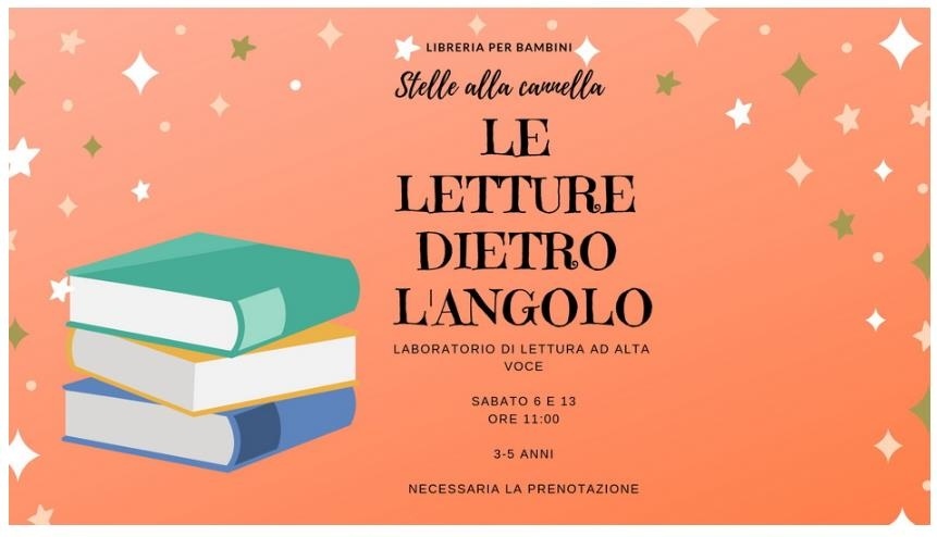 Laboratori di lettura per bambini a Varazze. 13 e 14 Aprile 2019 in piazza Fabrizio De André