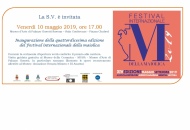 Inaugurazione della 14ma edizione del Festival internazionale della maiolica