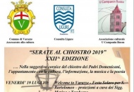 Al via le Serate al Chiostro 2019 organizzate da - U Campanin Russu -