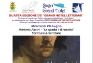 Adriana Assini alla I V edizione dei. Grand Hotel Letterari 2019 di Varazze