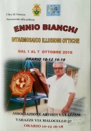 Manifesto della mostra di Enzo Bianchi