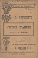 Libretto dell'Opera