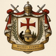 Lo stemma araldico dellOrdo Militaris Templi Hierosolymitani