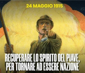 L'Ass. Naz. Volontari di Guerra commemora la giornata del 24 maggio